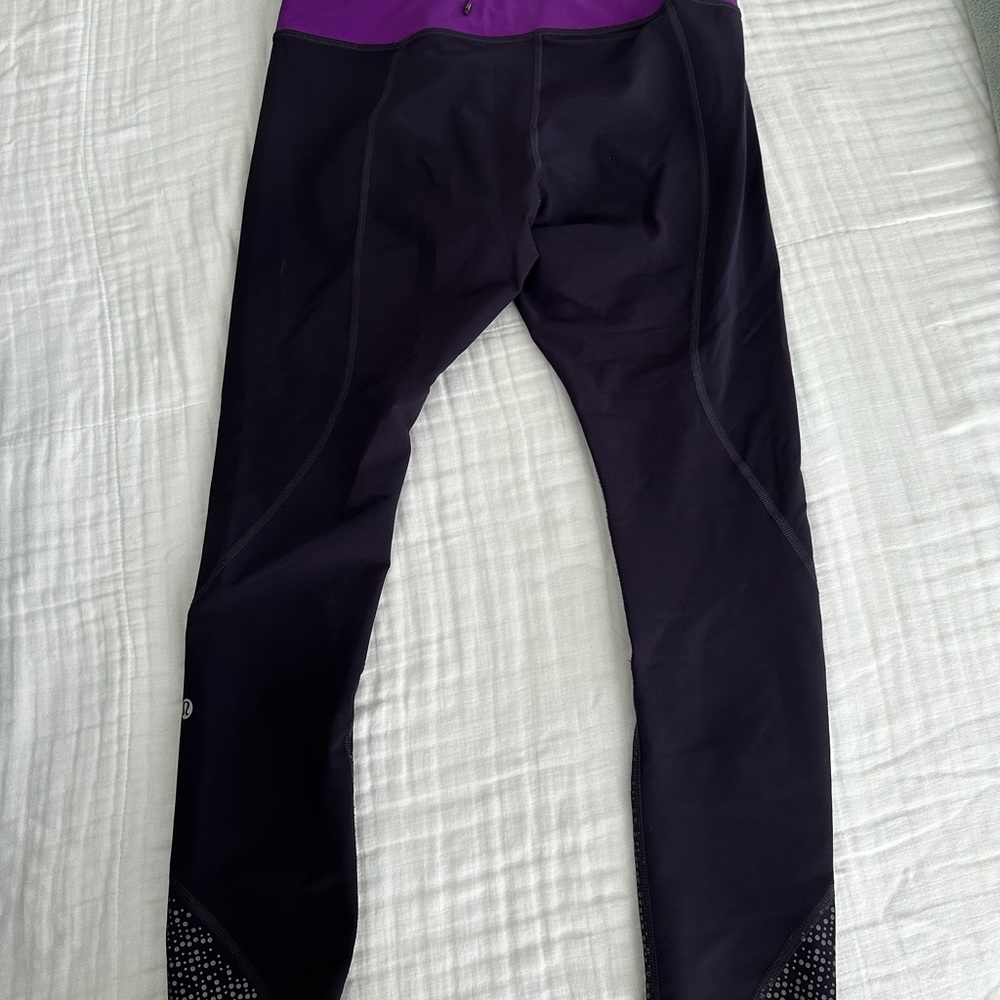 Lululemon leggings size 10, purple